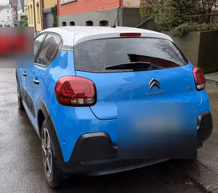 Citroën C3 Shine — Schadenbild aus dem Gutachten — Bild 1 von 4
