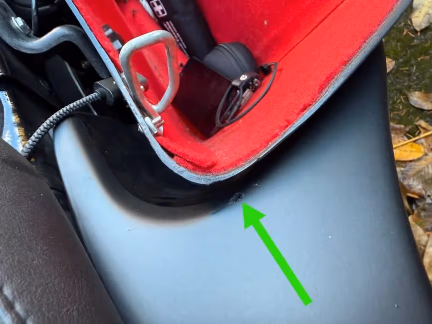 Harley-Davidson Electra Glide — Schadenbild aus dem Gutachten — Bild 3 von 4