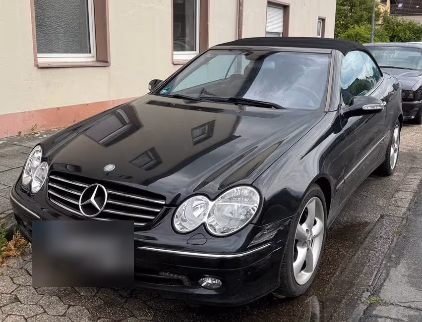 Mercedes CLK 200 Cabrio — Schadenbild — Bild 1 von 4