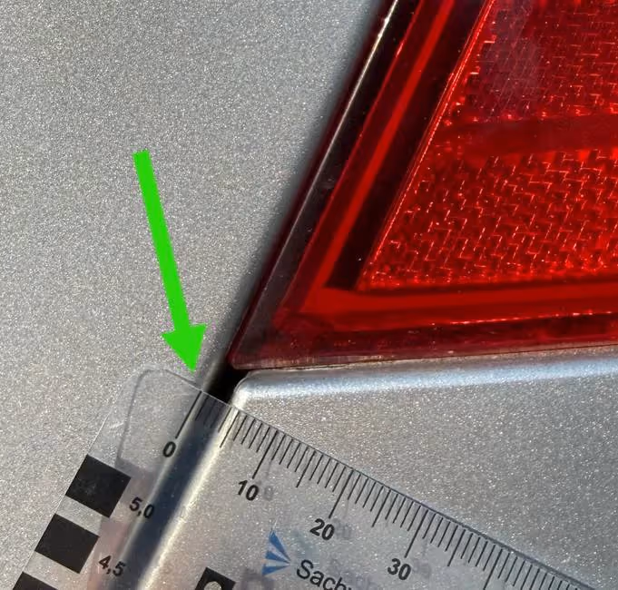 VW Golf 5 Comfortline — Schadenbild — Bild 4 von 4
