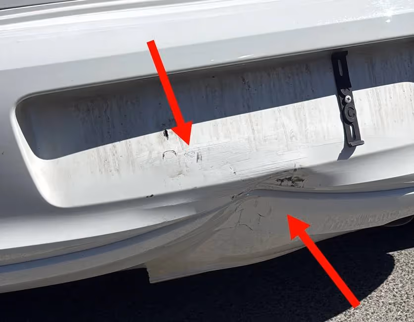 VW Polo — Schadenbild aus dem Gutachten — Bild 2 von 4