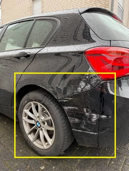 BMW 116i — Schadenbild — Bild 1 von 4