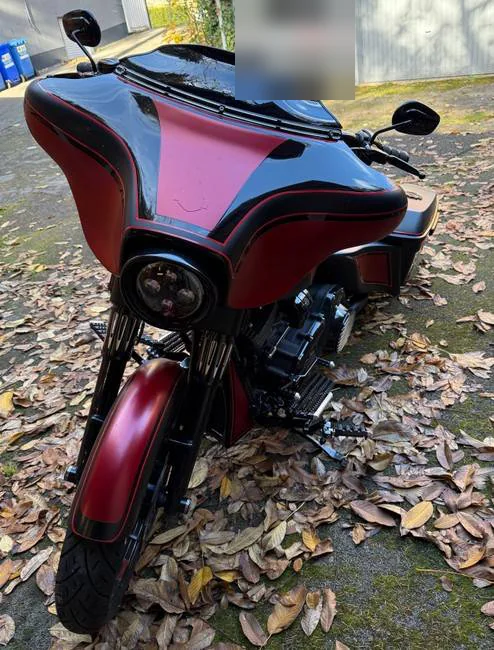 Harley-Davidson Electra Glide — Schadenbild aus dem Gutachten — Bild 1 von 4