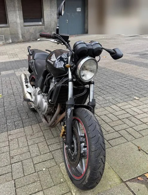 Honda CBF 500, Haftpflichtschaden · Totalschaden: Gesamtansicht