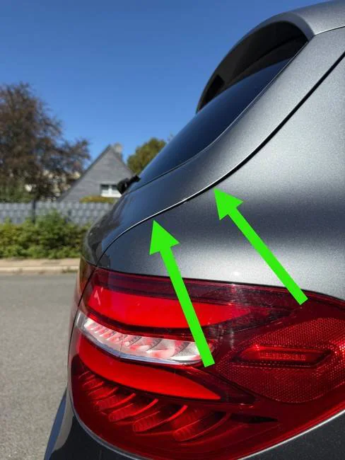 Mercedes GLC 300 4Matic — Schadenbild aus dem Gutachten — Bild 4 von 4