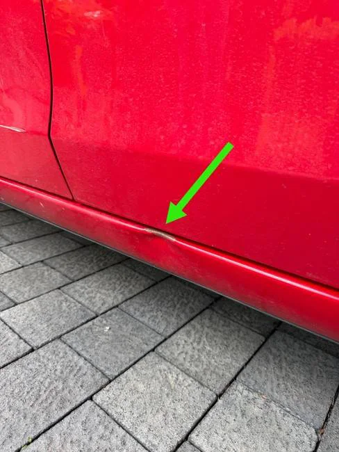 Toyota Yaris — Schadenbild — Bild 4 von 4